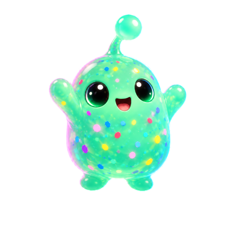 Energized Loreling with sparkles